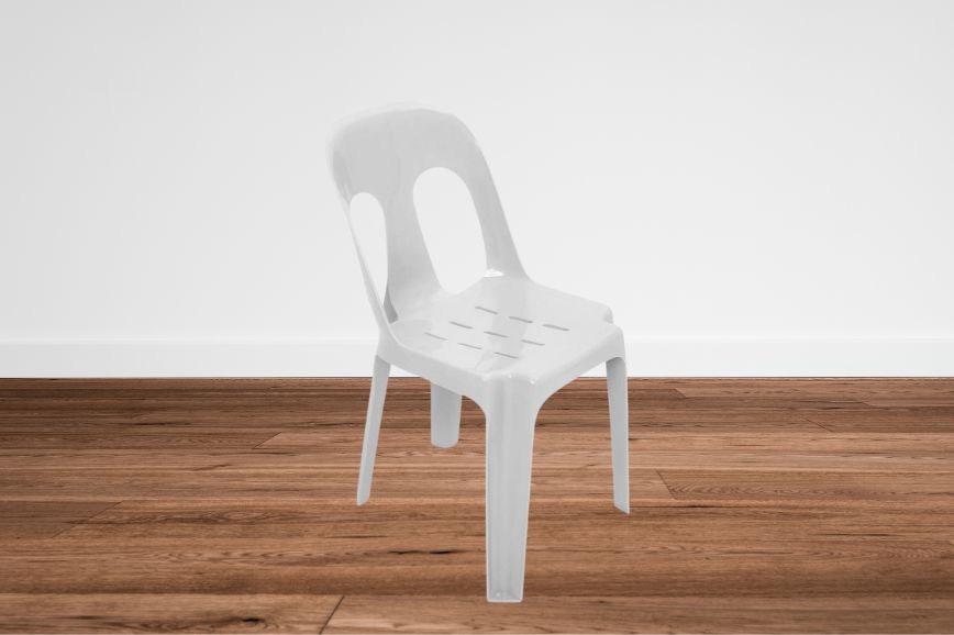 Plastic chair rental for events and training