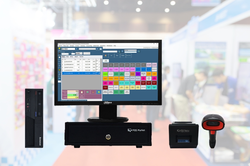 Point of sale system rental Malaysia for events and booths